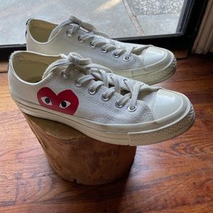 Comme des Garcons x Converse Play Chuck Taylor